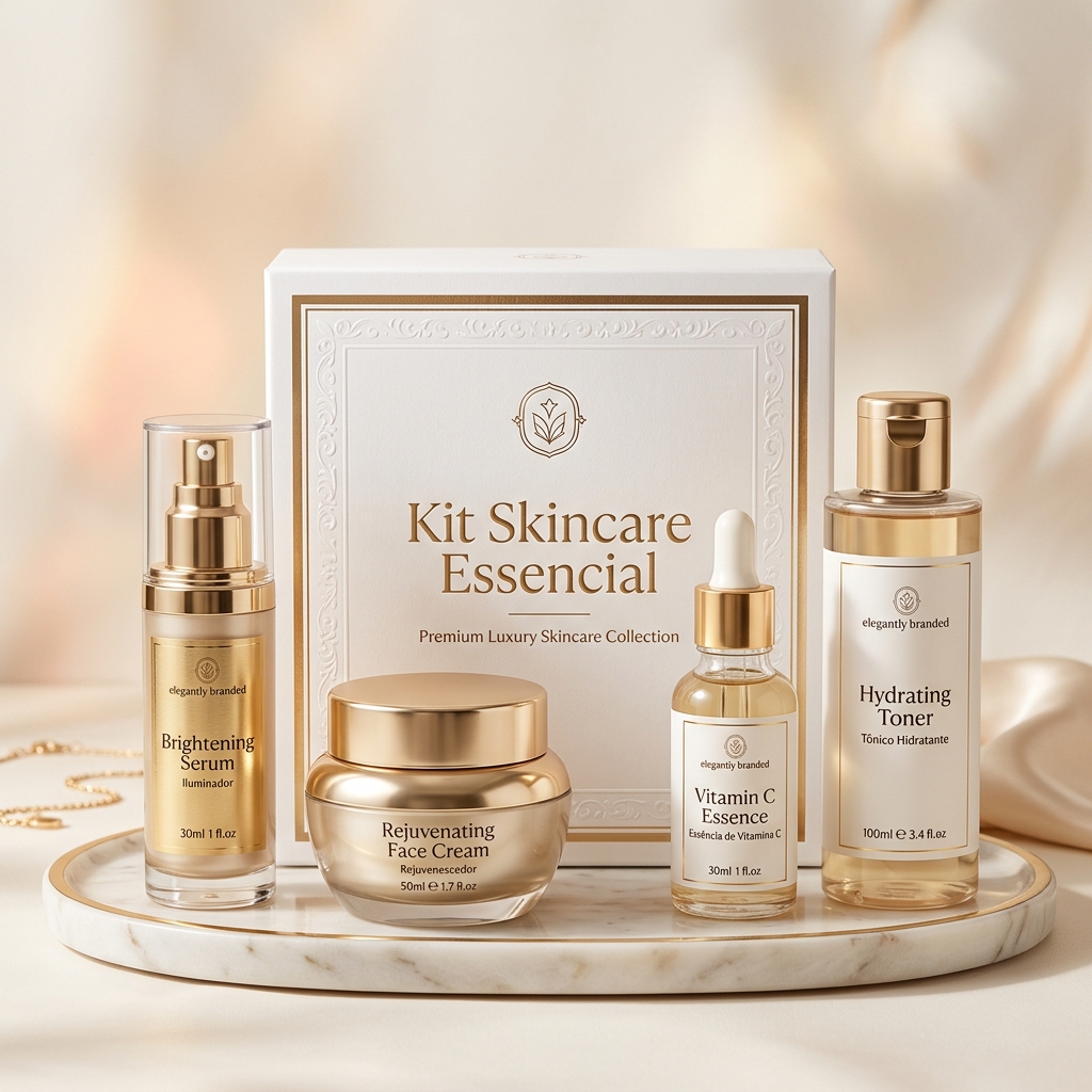 Kit Skincare Essencial – Rotina Completa